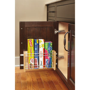 Rev-A-Shelf - Wood Foil/Wrap Cabinet Door Organizer - 4WFR-18-1  Rev-A-Shelf   