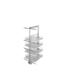 Load image into Gallery viewer, Rev-A-Shelf - Adjustable Solid Surface Pantry System for Tall Pantry Cabinets - 5343-19-GR  Rev-A-Shelf 19.25 inches  