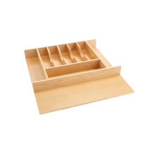 Load image into Gallery viewer, Rev-A-Shelf - Wood Trim To Fit Cutlery Drawer Insert Organizer - 4WCT-3  Rev-A-Shelf 20.63 inches 2.88 inches 