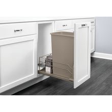 Load image into Gallery viewer, Rev-A-Shelf - Steel Bottom Mount Pull Out Waste/Trash Container for Full Height Cabinets w/Soft Close - 53WC-1550SCDM-112  Rev-A-Shelf   
