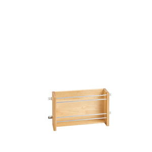 Rev-A-Shelf - Wood Foil/Wrap Cabinet Door Organizer - 4WFR-18-1  Rev-A-Shelf 13.13 inches  