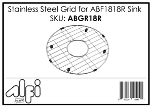 Alfi Brand Round Stainless Steel Grid for ABF1818R Grid ALFI brand   