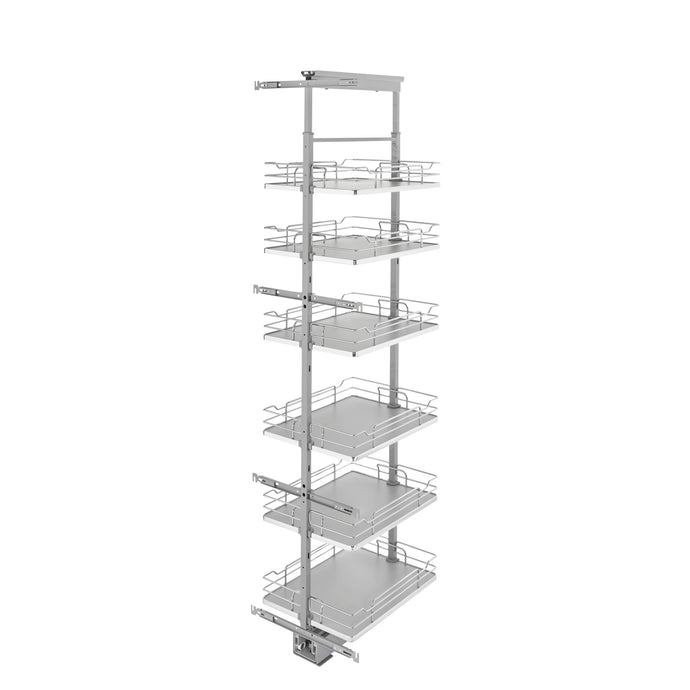 Rev-A-Shelf - Adjustable Solid Surface Pantry System for Tall Pantry Cabinets - 5373-16-GR  Rev-A-Shelf 16.25 inches  
