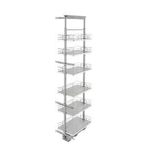 Rev-A-Shelf - Adjustable Solid Surface Pantry System for Tall Pantry Cabinets - 5373-13-GR  Rev-A-Shelf 13.25 inches  