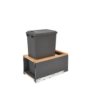 Load image into Gallery viewer, Rev-A-Shelf - Legrabox Pull Out Waste/Trash Container for Full Height Cabinets w/Soft Close - 5LB-1550OGMP-113  Rev-A-Shelf 50 qt. (12.5 gal) 13-1/2 inches 