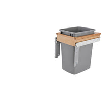 Load image into Gallery viewer, Rev-A-Shelf - Wood Top Mount Pull Out Single Trash/Waste Container with Reduced Depth - 4WCTM-1516DM-1  Rev-A-Shelf Default Title  