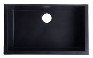 Alfi brand AB3020UM 30" Undermount Single Bowl Granite Composite Kitchen Sink Kitchen Sink ALFI brand   