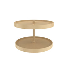 Load image into Gallery viewer, Rev-A-Shelf - Lazy Daisy Polymer Full Circle (2) Shelf Lazy Susan w/Bottom-Mount Hardware for Corner Wall Cabinets - LD-2062-24BM-15-1  Rev-A-Shelf Almond 24 inches 