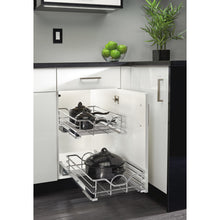 Load image into Gallery viewer, Rev-A-Shelf - Steel Pull Out Organizer w/Soft-Close for Base Cabinets - 5730-15CR  Rev-A-Shelf   