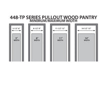 Load image into Gallery viewer, Rev-A-Shelf - Wood Tall Cabinet Pull Out Pantry Organizer w/Soft Close - 448-TP51-14-1  Rev-A-Shelf   