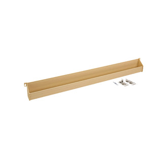 Rev-A-Shelf - Polymer Trim to Fit Slim Tip Out Tray for Sink Base Cabinets - 6551-36-15-50  Rev-A-Shelf Almond  