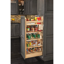 Load image into Gallery viewer, Rev-A-Shelf - Wood Tall Cabinet Pull Out Pantry Organizer w/Soft Close - 448-TP51-14-1  Rev-A-Shelf   