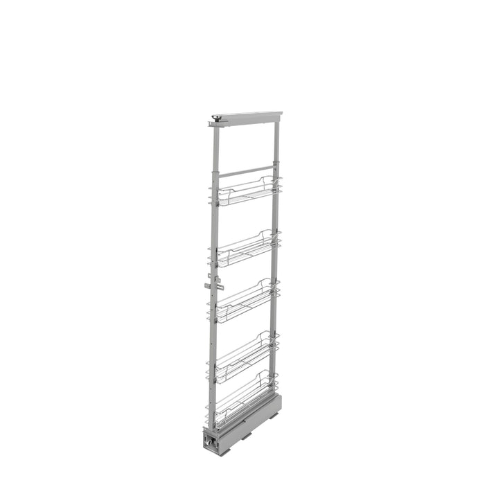 Rev-A-Shelf - Adjustable Pantry System for Tall Pantry Cabinets - 5758-04-CR-1  Rev-A-Shelf 4.25 inches  