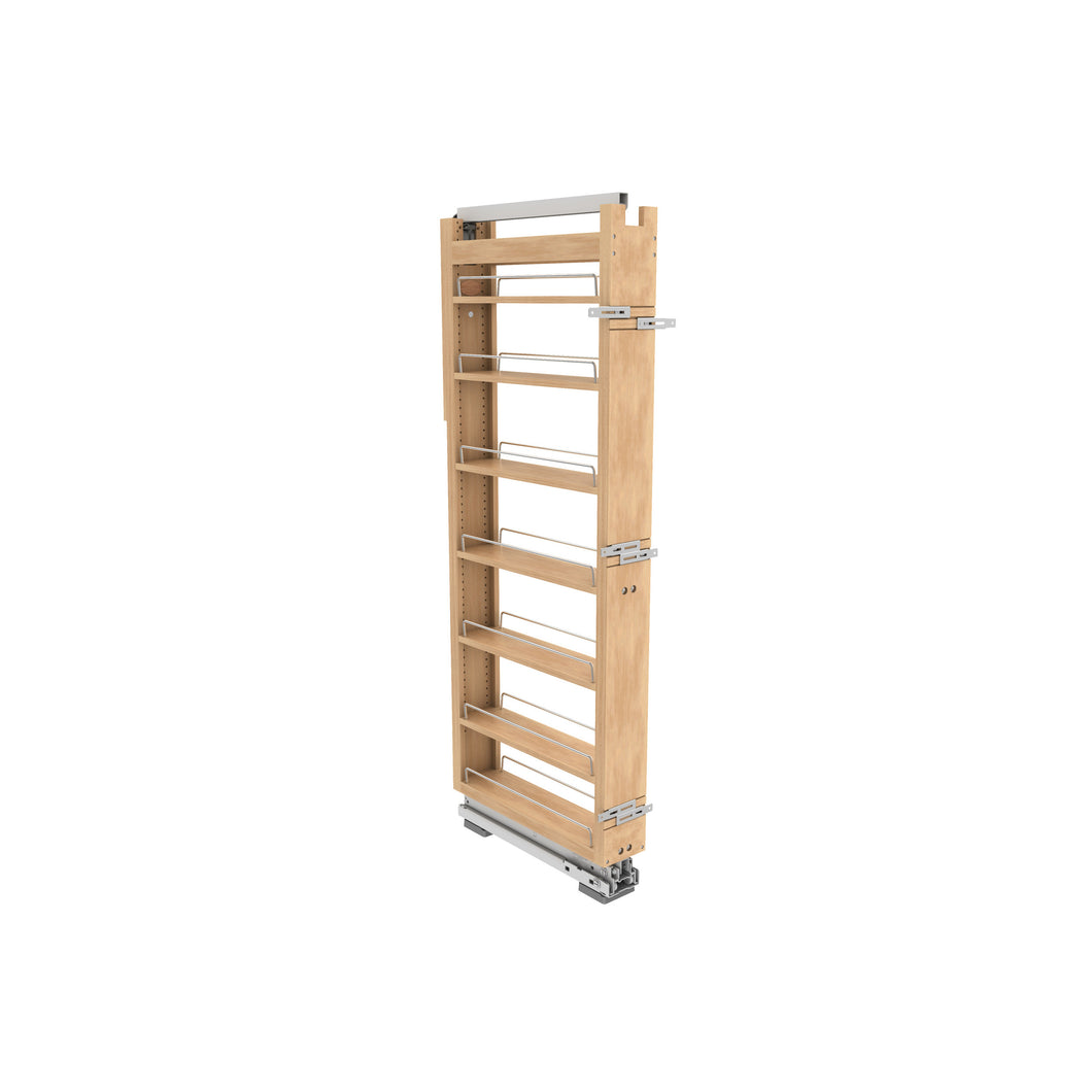 Rev-A-Shelf - Wood Tall Cabinet Pullout Pantry Organizer w/ Soft-Close - 448-TPF58-5-1  Rev-A-Shelf Default Title  