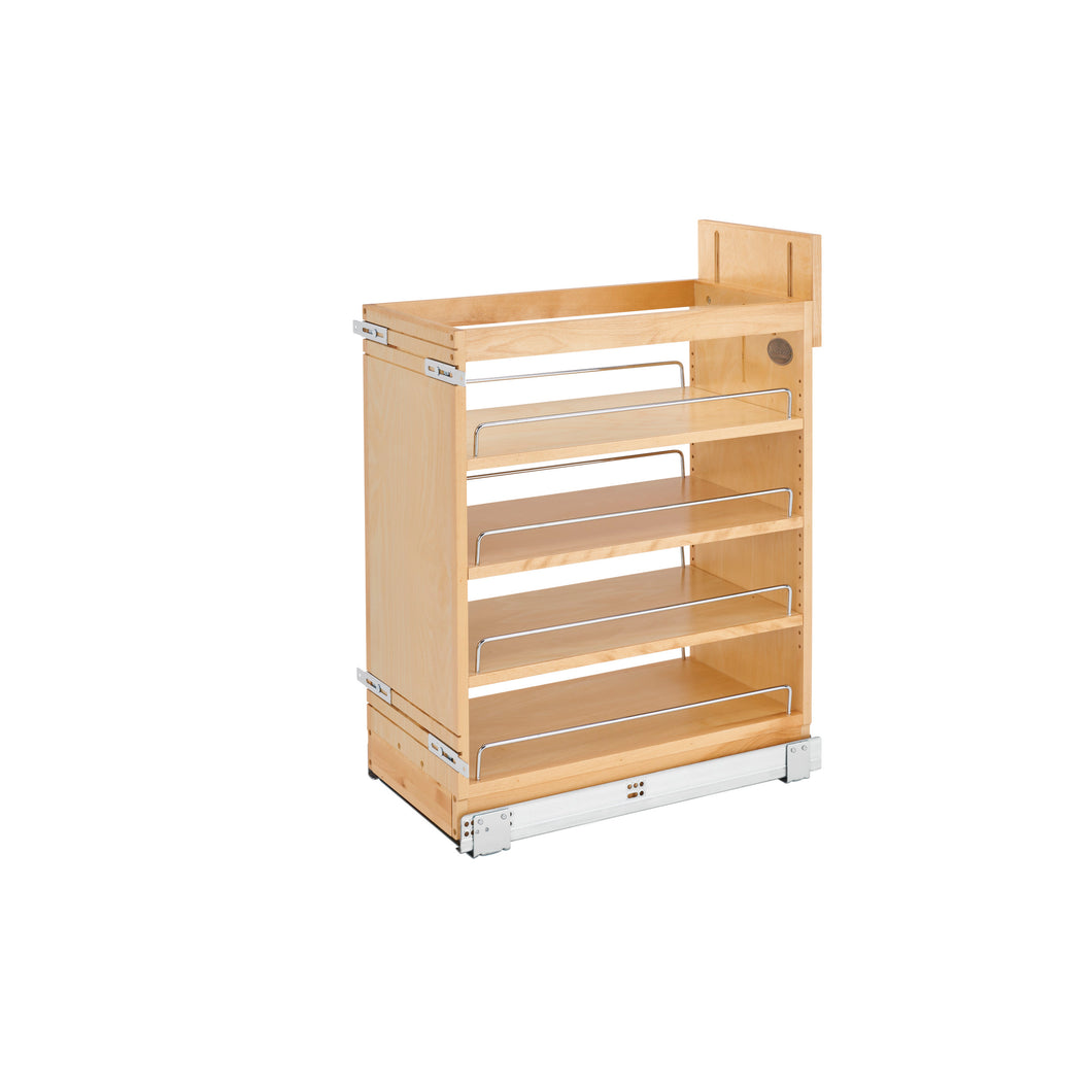 Rev-A-Shelf - Wood Base Cabinet Pull Out Organizer w/Soft Close - 448-BCSC-11C  Rev-A-Shelf 11.75 inches  