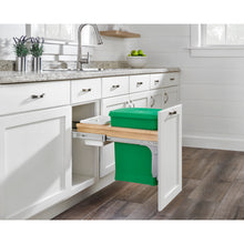 Load image into Gallery viewer, Rev-A-Shelf - Wood Top Mount Pull Out Compost Container - 4WCTM-12CKGRSCDM1  Rev-A-Shelf   