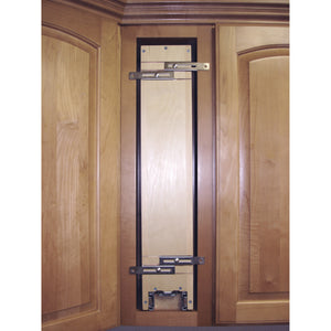 Rev-A-Shelf - Wood Wall Cabinet Pull Out Organizer for 36" H Cabinets w/BB Soft Close - 448-BBSCWC36-8C  Rev-A-Shelf   