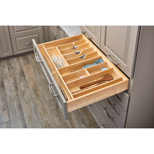 Load image into Gallery viewer, Rev-A-Shelf - Wood Trim to Fit Shallow Utility/Cutlery Drawer Insert Organizer - 4WUTCT-36SH-1  Rev-A-Shelf   