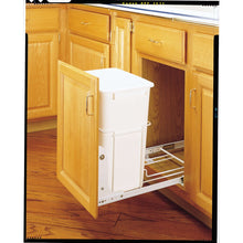 Load image into Gallery viewer, Rev-A-Shelf - White Steel Pull Out Waste/Trash Container - RV-18PB-1  Rev-A-Shelf   