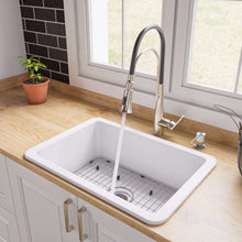 Load image into Gallery viewer, Alfi Brand 27&quot; x 18&quot; Fireclay Undermount / Drop In  Kitchen Sink - ABF2718UD Kitchen Sink ALFI brand White  