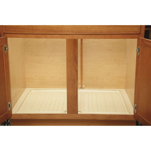Rev-A-Shelf - Polymer Trim to Fit Sink Base Cabinet Drip Tray - SBDT-3336-S-1  Rev-A-Shelf   