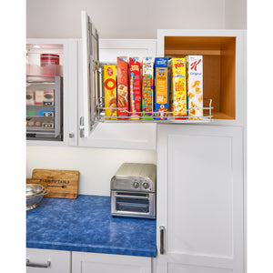 Rev-A-Shelf - Sliding Wall Cabinet Organizer for Above Refrigerator/Wall Oven - 5708-15CR  Rev-A-Shelf   