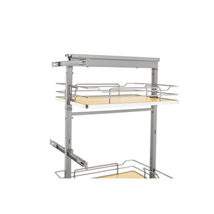 Rev-A-Shelf - Adjustable Solid Surface Pantry System for Tall Pantry Cabinets - 5373-19-MP  Rev-A-Shelf   