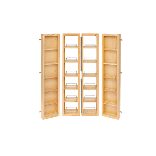 Rev-A-Shelf - Wood Swing Out Pantry Cabinet Organizer Kit - 4WP18-57-KIT