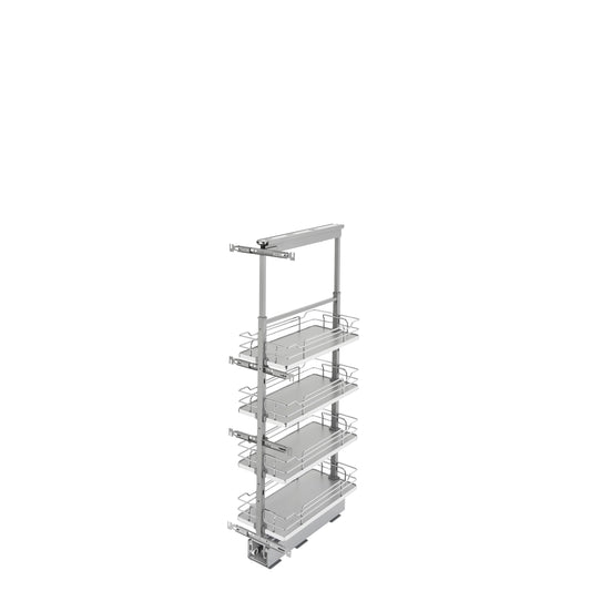 Rev-A-Shelf - Adjustable Solid Surface Pantry System for Tall Pantry Cabinets - 5343-10-GR