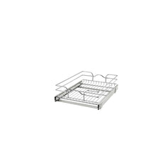 Load image into Gallery viewer, Rev-A-Shelf - Single Tier Bottom Mount Pull Out Steel Wire Organizer - 5WB1-1520CR-1  Rev-A-Shelf 14.4 inches  