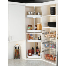 Load image into Gallery viewer, Rev-A-Shelf - Polymer D-Shape 2-Shelf Lazy Susans for Corner Wall Cabinets - 6272-20-15-52  Rev-A-Shelf   