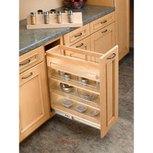 Load image into Gallery viewer, Rev-A-Shelf - Wood Spice Insert Accessory for 448 Series Organizer w/out Soft Close - 448-SR11-1  Rev-A-Shelf   