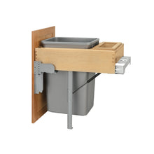Load image into Gallery viewer, Rev-A-Shelf - Wood Top Mount Pull Out Trash/Waste Container w/Soft Close/Open - 4WCTM-RM-1850DM-1  Rev-A-Shelf   