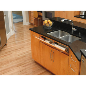 Rev-A-Shelf - Stainless Steel Slim Tip-Out Trays for Sink Base Cabinets - 6541-14-52  Rev-A-Shelf   