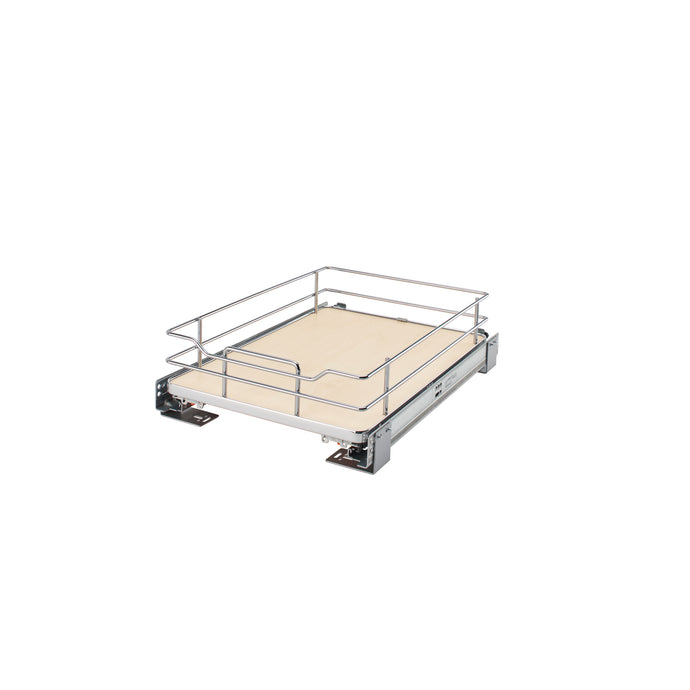 Rev-A-Shelf - Solid Surface Pull Out Organizer Shelf w/Soft Close - 5330-15BCSC-MP  Rev-A-Shelf 14.3 inches  