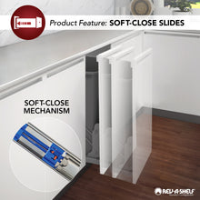 Load image into Gallery viewer, Rev-A-Shelf - Two-Tier Sold Surface Pull Out Organizers w/Soft Close - 5322-BCSC-5-GR  Rev-A-Shelf   