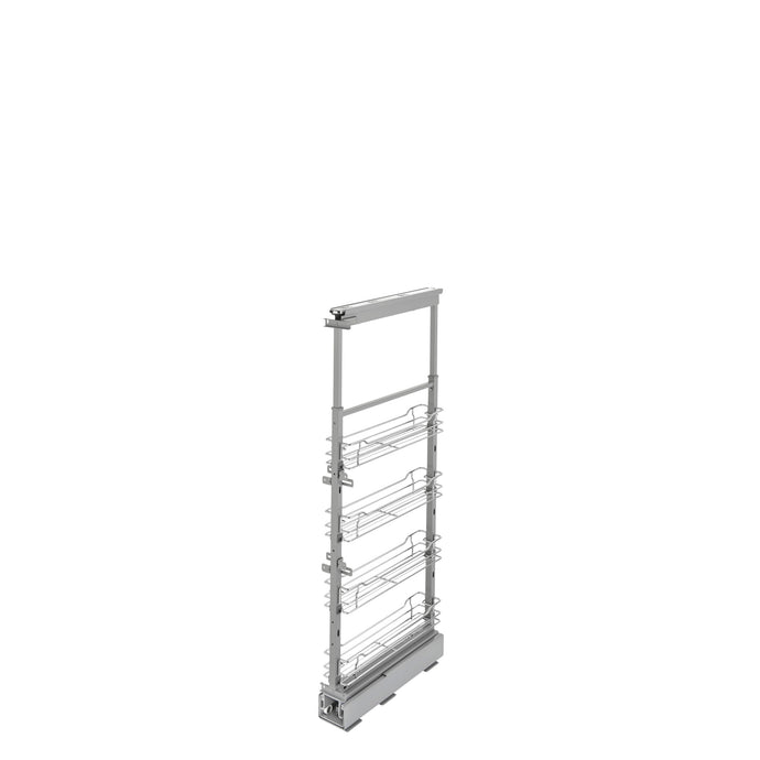 Rev-A-Shelf - Adjustable Pantry System for Tall Pantry Cabinets - 5743-04-CR-1  Rev-A-Shelf 4.5 inches  