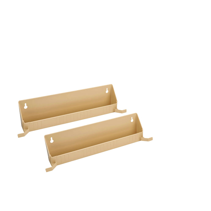 Rev-A-Shelf - Polymer Tip Out Tray w/Tab Stops for Sink Base Cabinets - 6562-14-15-52  Rev-A-Shelf Almond 15.5 inches 