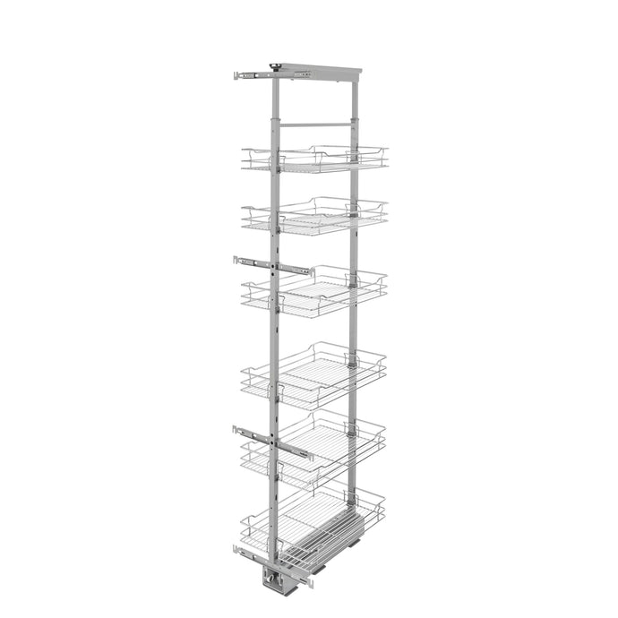 Rev-A-Shelf - Adjustable Pantry System for Tall Pantry Cabinets - 5773-14-CR-1  Rev-A-Shelf 14.25 inches  