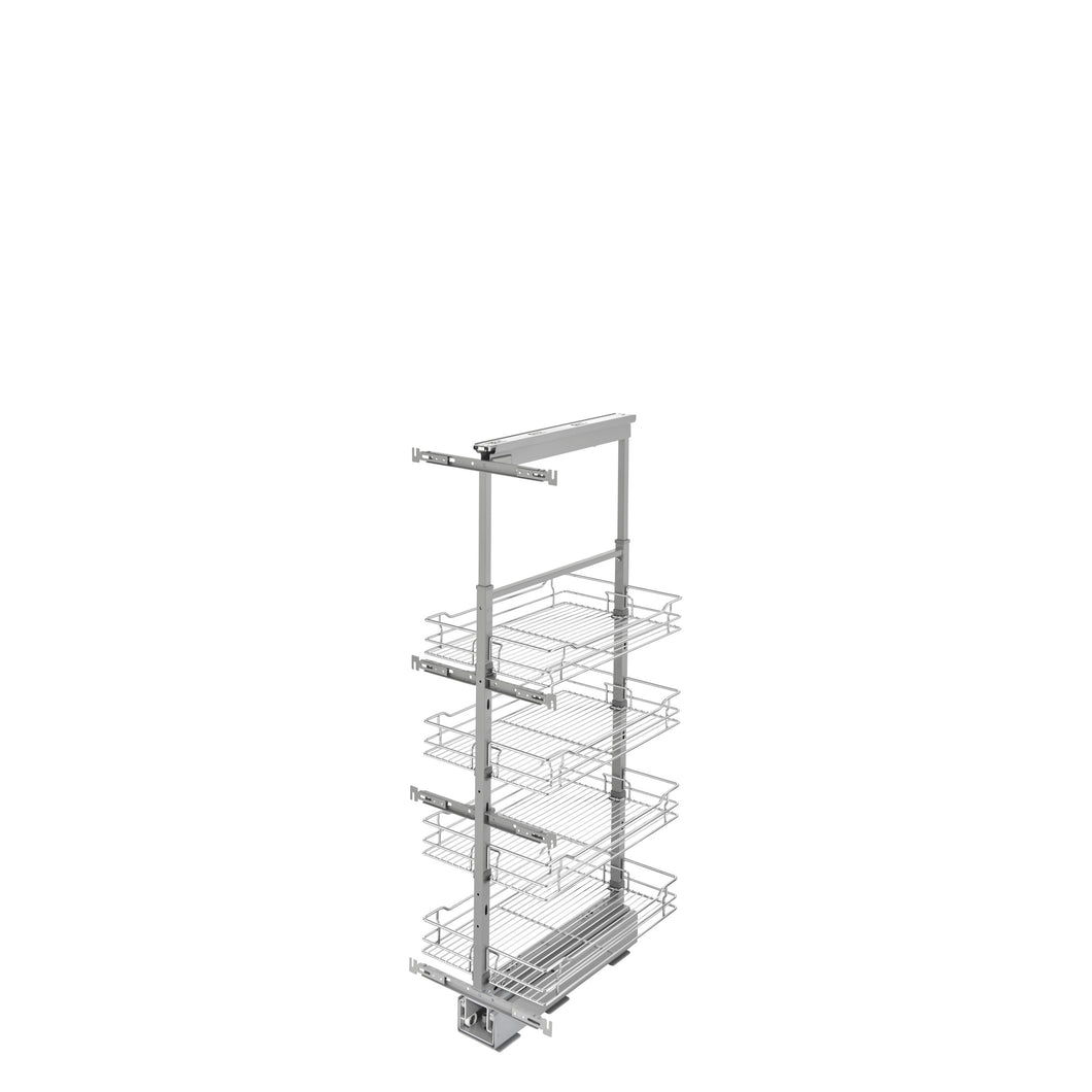 Rev-A-Shelf - Adjustable Pantry System for Tall Pantry Cabinets - 5743-14-CR-1  Rev-A-Shelf 14.25 inches  