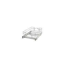 Load image into Gallery viewer, Rev-A-Shelf - Single Tier Bottom Mount Pull Out Steel Wire Organizer - 5WB1-1218CR-1  Rev-A-Shelf 11.75 inches  