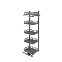Load image into Gallery viewer, Rev-A-Shelf - Solid Surface Swing Out Pantry for Tall Pantry Cabinets - 5374-24FL-FOG  Rev-A-Shelf 22.06 inches  