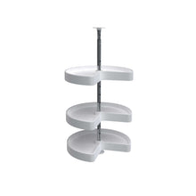 Load image into Gallery viewer, Rev-A-Shelf - Polymer Kidney 3-Shelf Lazy Susan for 31&quot; H Corner Wall Cabinets - LD-2473-1836-11-1  Rev-A-Shelf White  