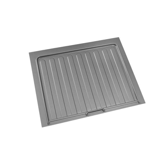 Rev-A-Shelf - Polymer Trim to Fit Sink Base Cabinet Drip Tray - SBDT-2730-S-1  Rev-A-Shelf Metallic Silver  